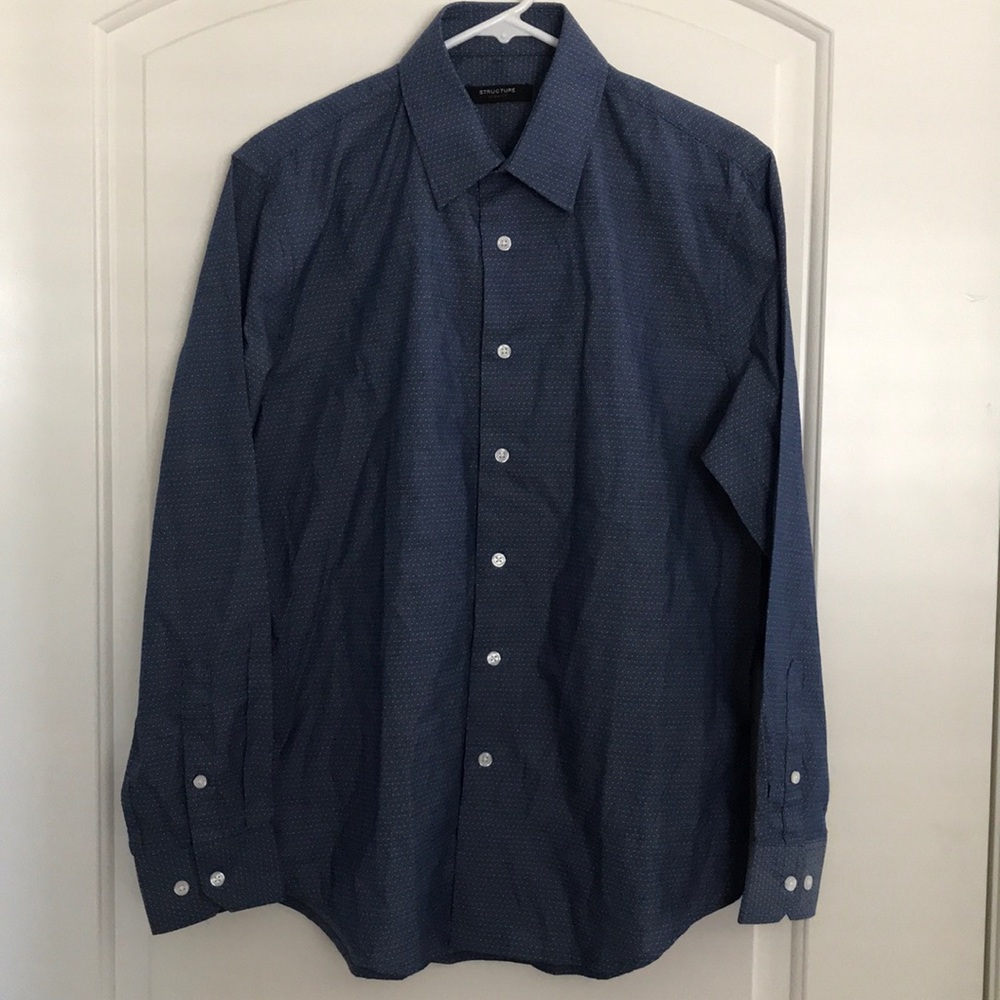 Structure Slim Fit Dress Shirt